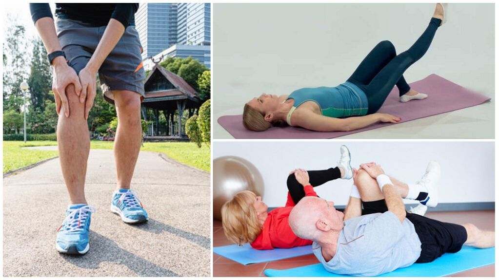 Arthrosis of knee joint exercises